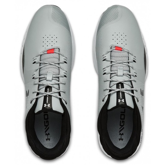 Under Armour HOVR Matchplay Mens Golf Shoes Size 8E Wide Grey Cleats 3023329-103 - Picture 5 of 7